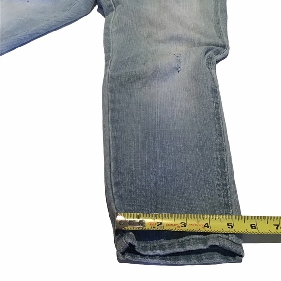 Seven7 Light Wash Skinny Easy Fit Jeans - Picture 7 of 9